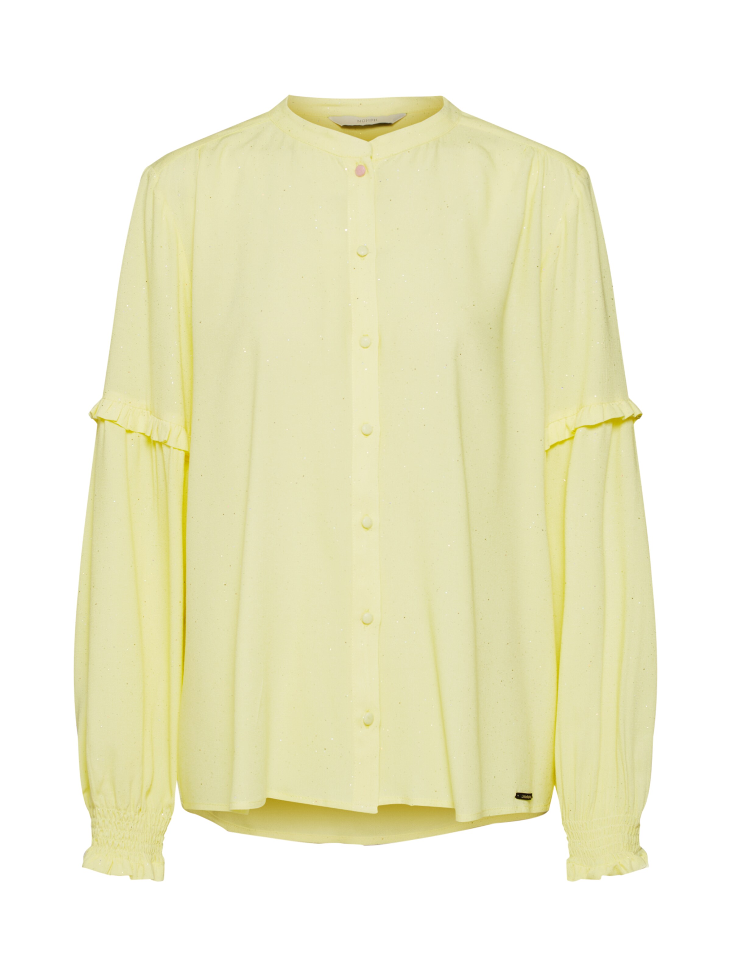 NÜMPH - Blouse 'Jentry' in de kleur Geel