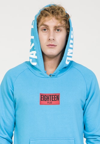 PLUS EIGHTEEN Sweatshirt in Blauw