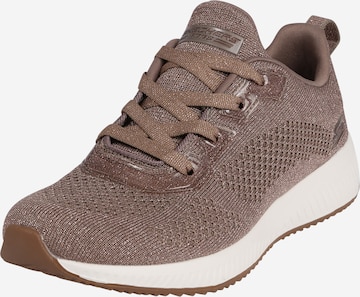 Sneaker low 'Bobs Squad' de la SKECHERS pe gri: față