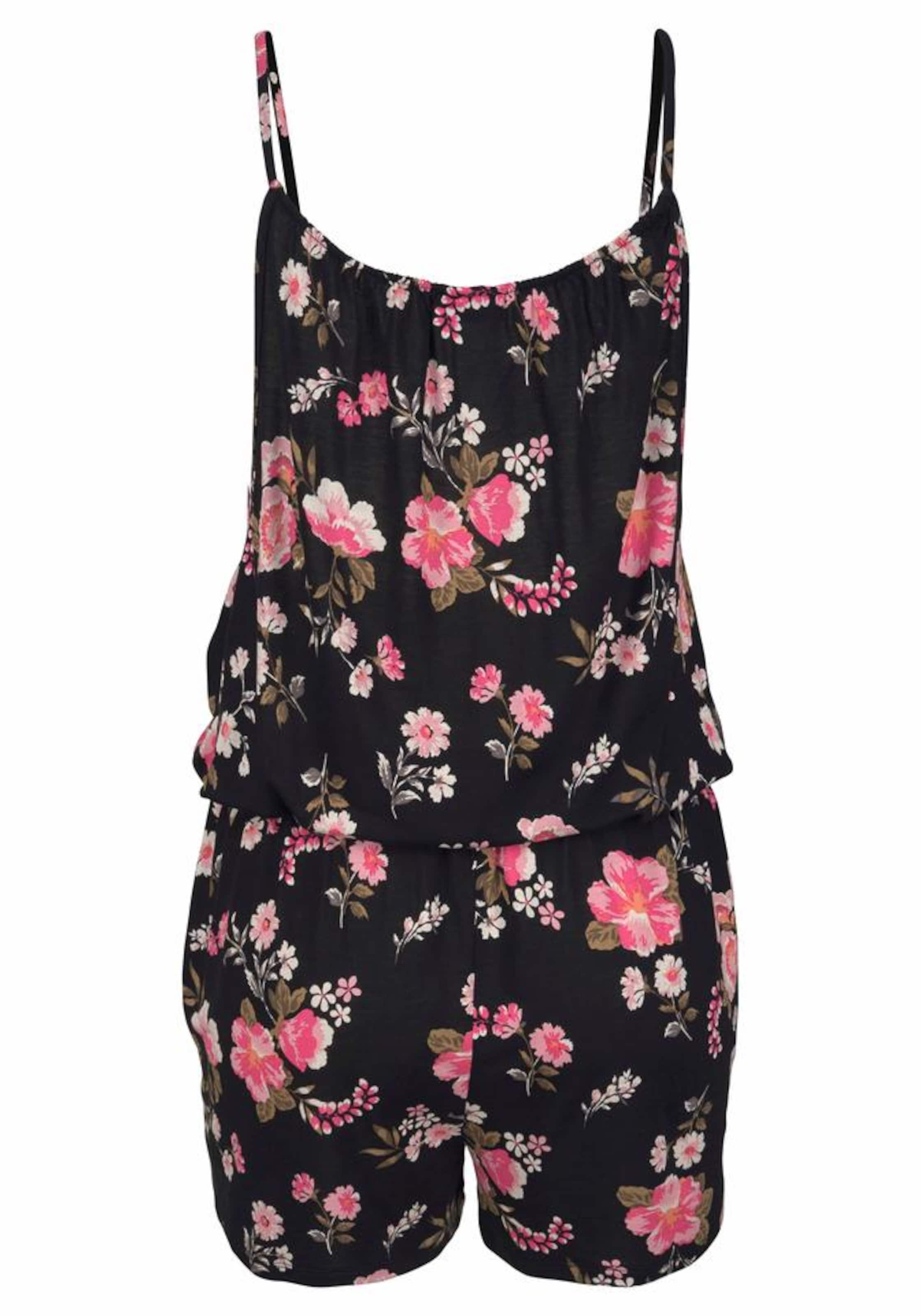 LASCANA Jumpsuit in Zwart