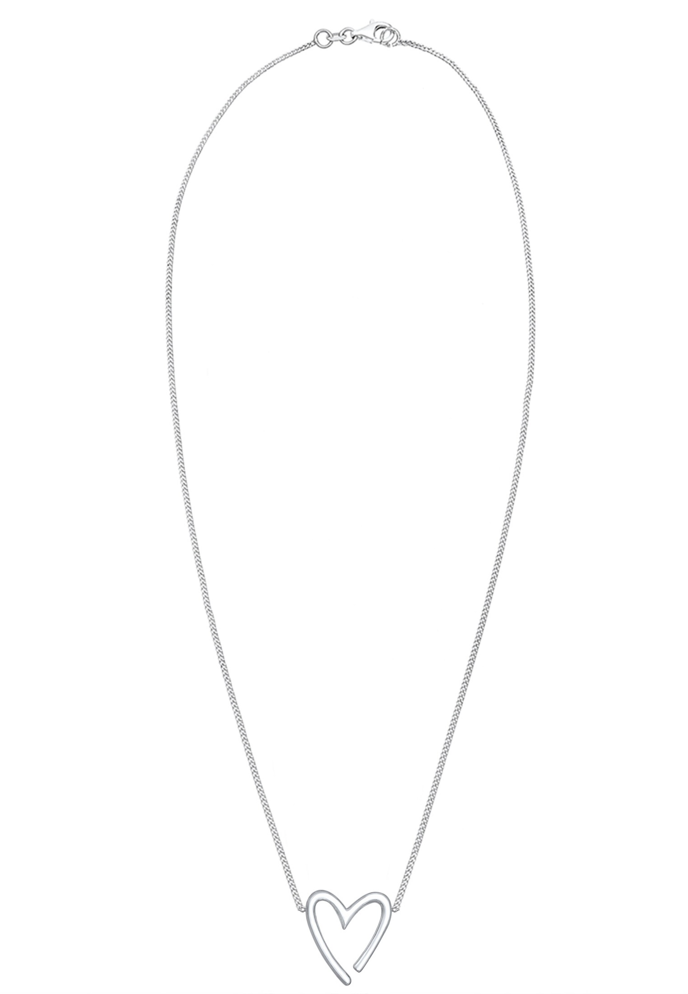 Chaîne 'Herz' ELLI en argent : devant