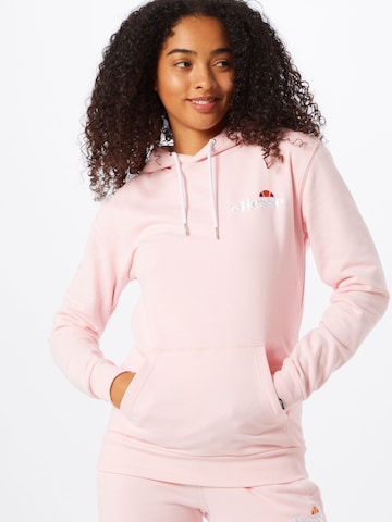 Felpa di ELLESSE in rosa: frontale