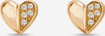 CHRIST Earrings in Yellow: front