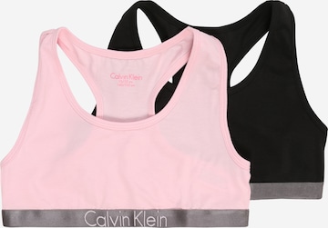 Calvin Klein Underwear Bralette Bra in Pink: front