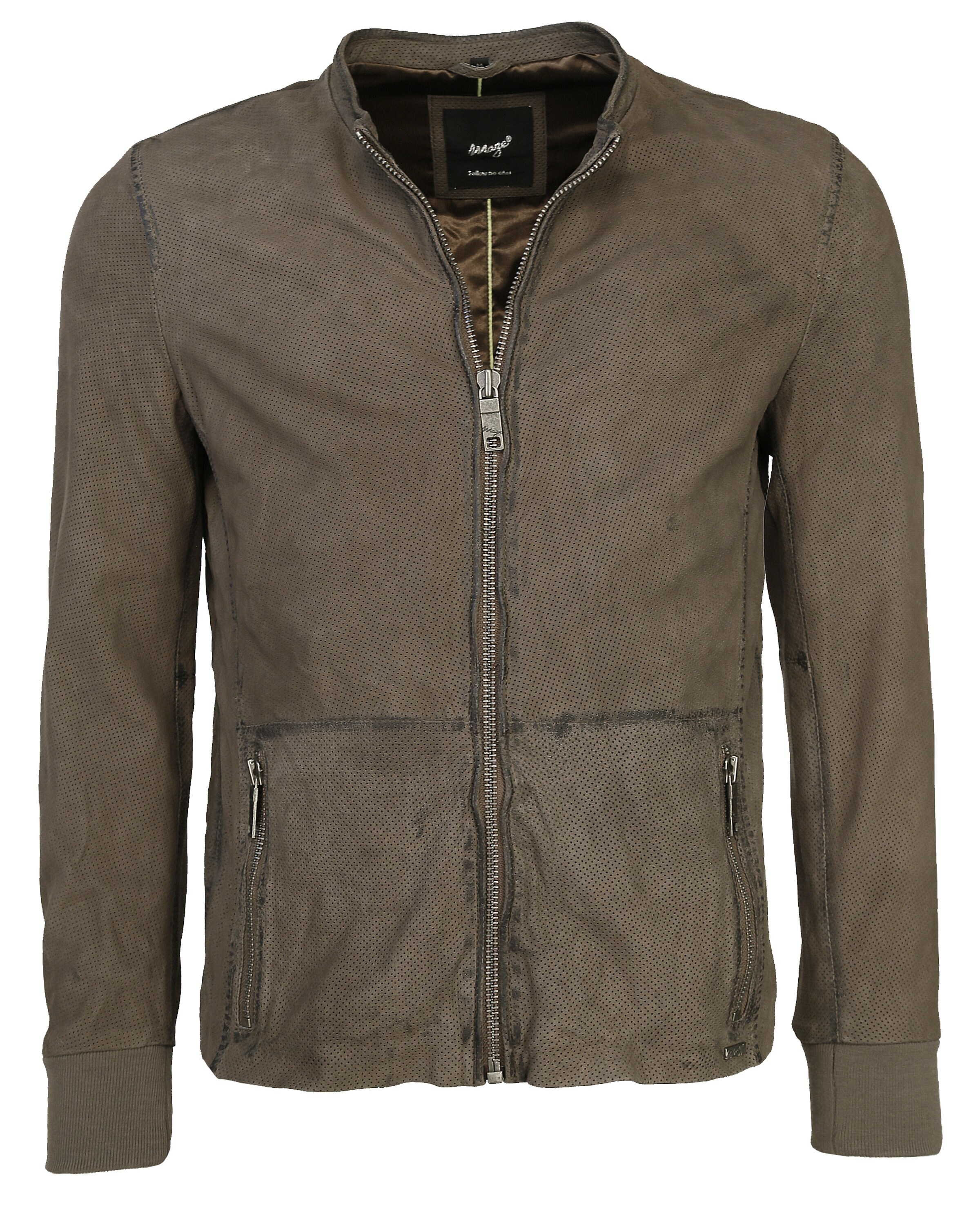 Maze Between-season jacket ' Boyd ' in Brown: front