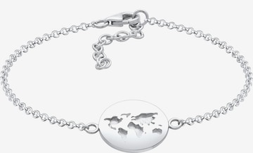 Bracelet 'Weltkugel' ELLI en argent : devant