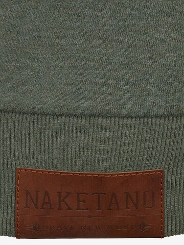 naketano Zip-Up Hoodie 'Brazzo' in Green