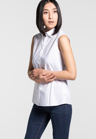 ETERNA ohne Arm Bluse MODERN CLASSIC in Weiß: predná strana