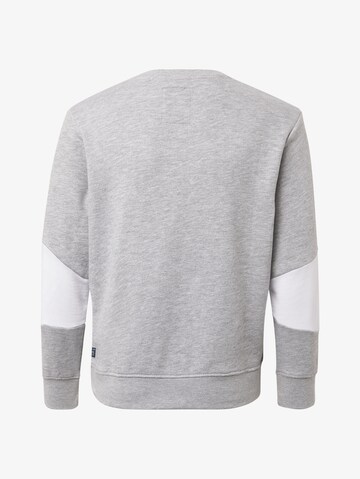 TOM TAILOR Sweatshirt in Grau