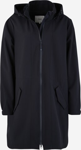 Zizzi Between-Seasons Coat in Dark Blue | ABOUT YOU