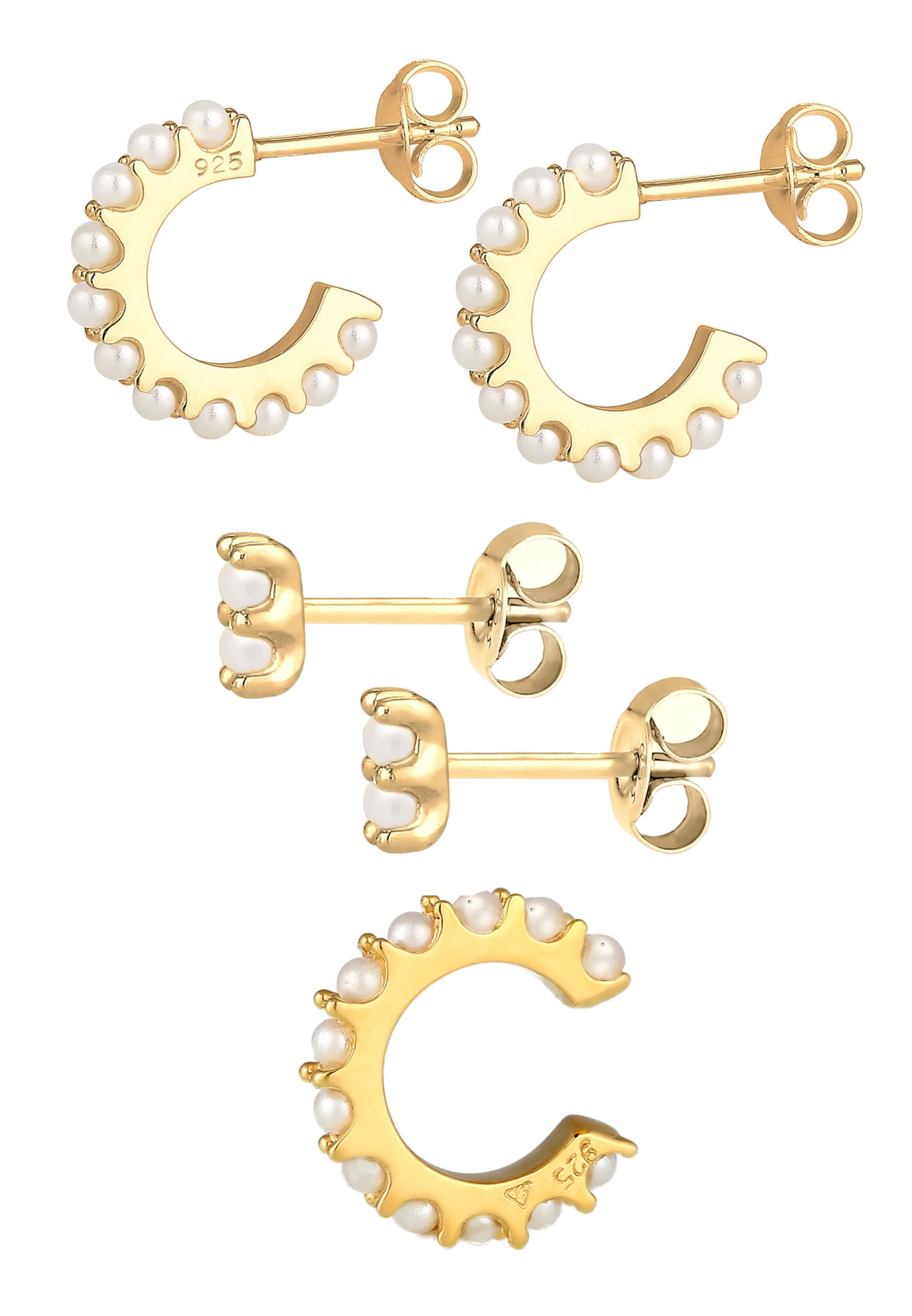 Boucles d'oreilles ELLI en or