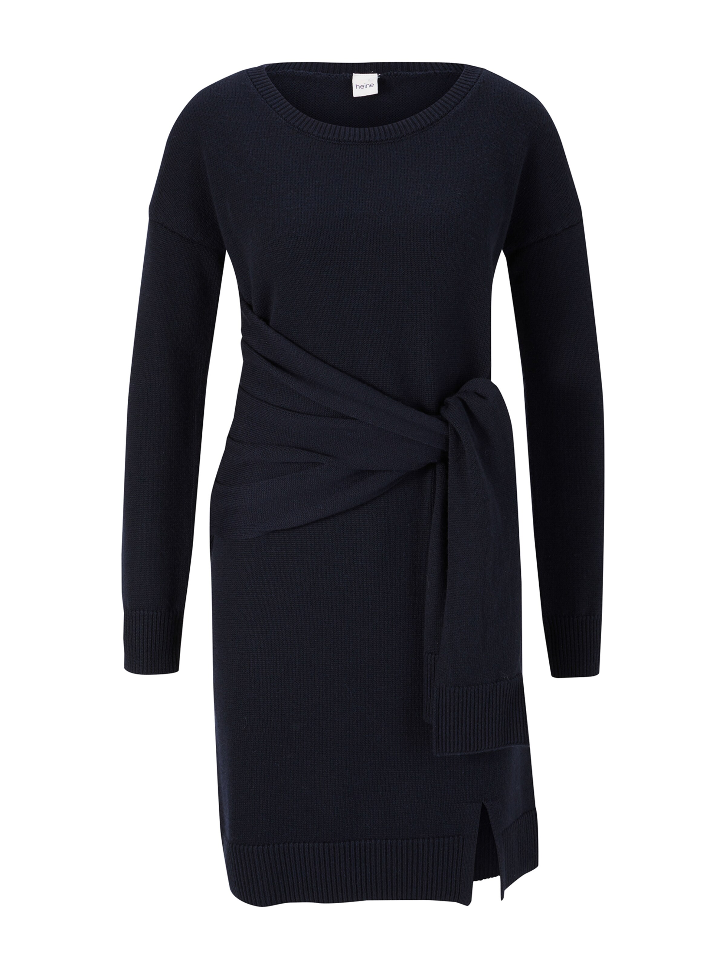 heine - Gebreide jurk in de kleur Zwart