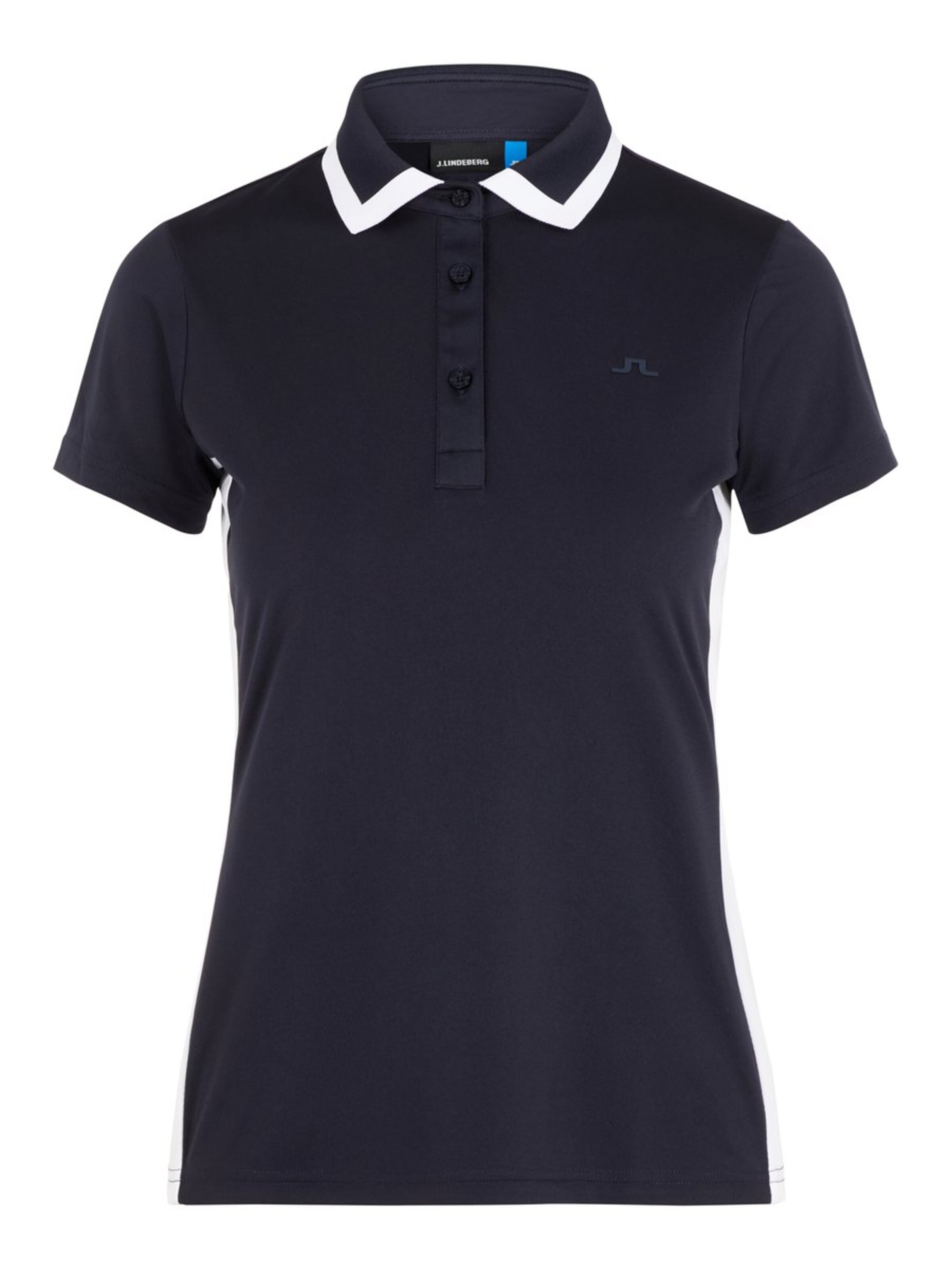 J.Lindeberg - Functioneel shirt 'Poppy' in de kleur Navy