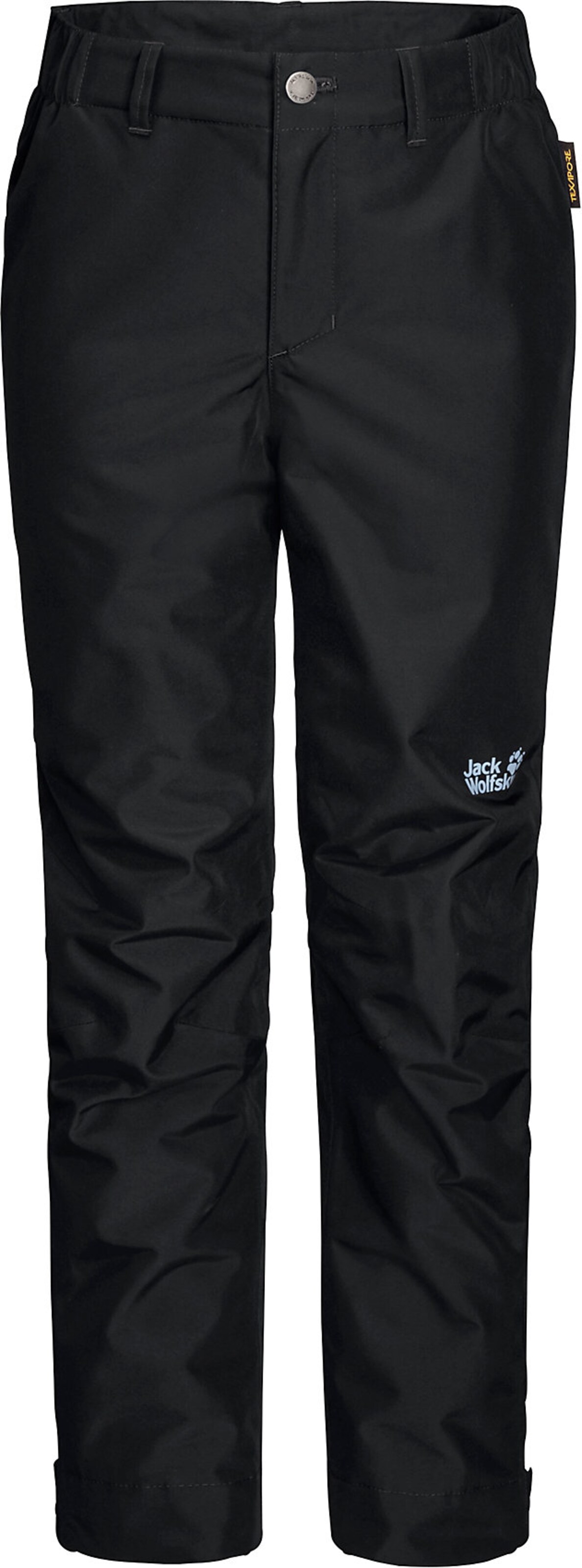 JACK WOLFSKIN - Outdoorhose 'Snowy Days' in schwarz