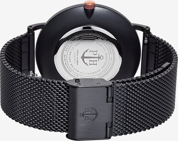 Paul Hewitt Analog Watch 'Black Sunray PH-SA-B-BSR-4S' in Black