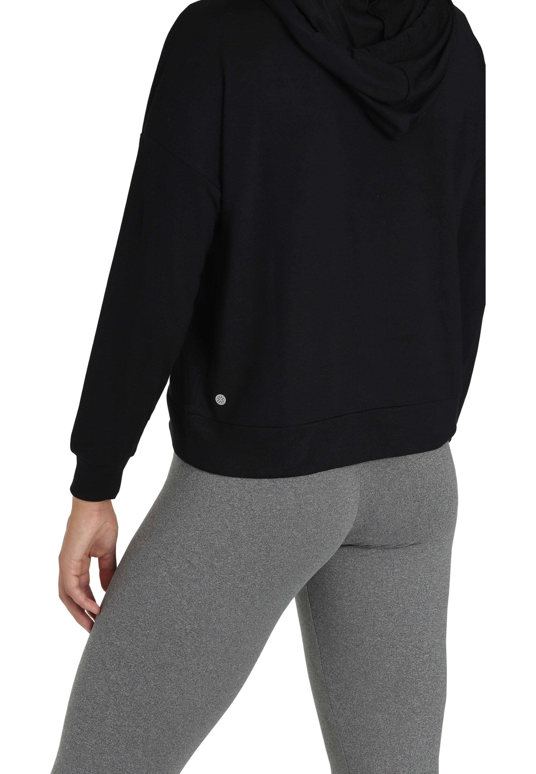 ENDURANCE ATHLECIA Sportief sweatshirt 'Singo' in Zwart
