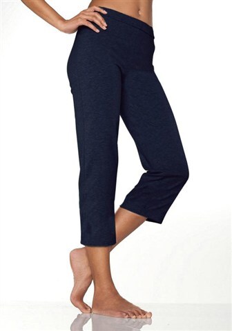 VIVANCE Slimfit Capri (2 Stck.) in Blau