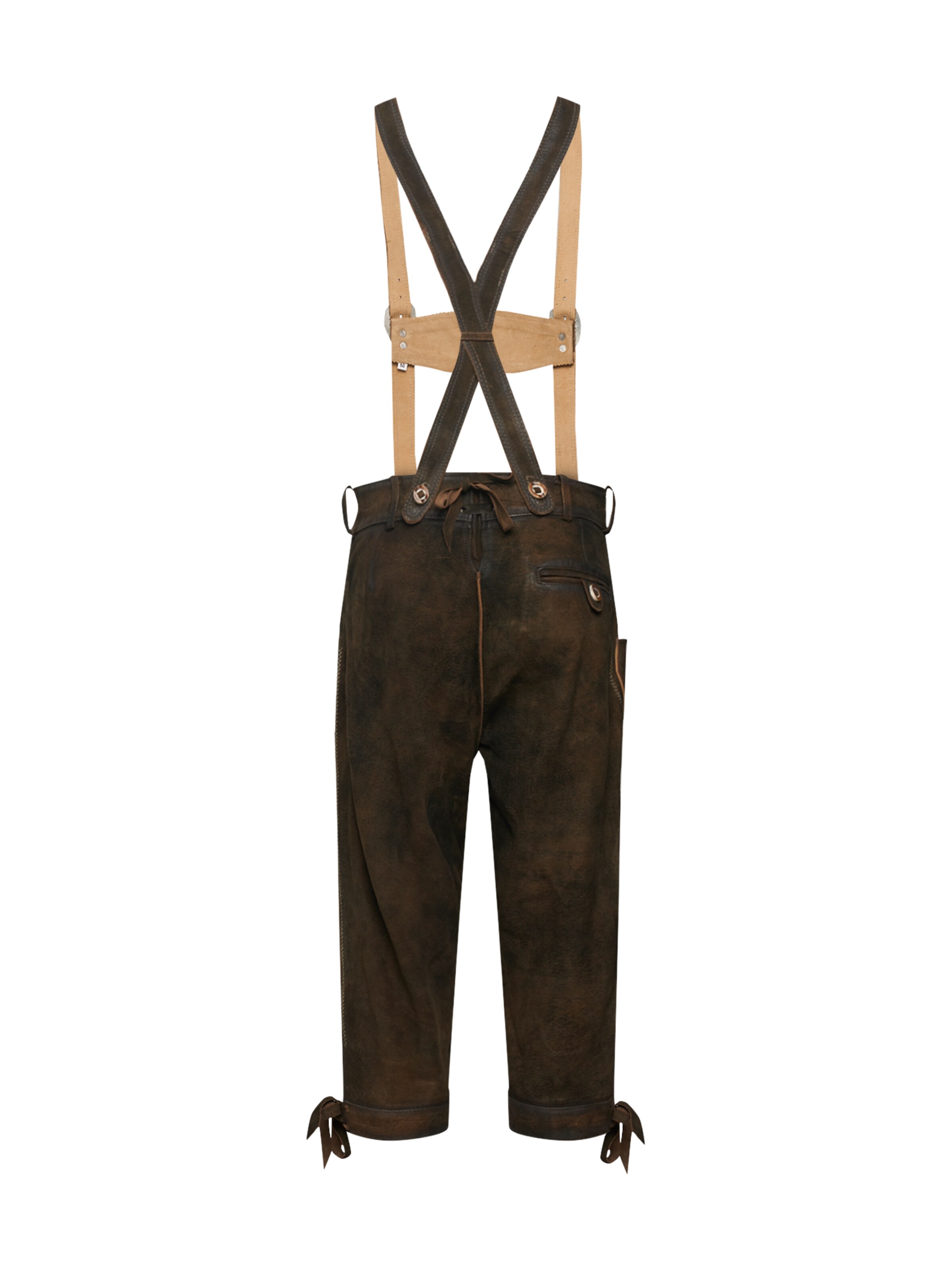 STOCKERPOINT Regular Folkdräktsbyxa 'Justin' i brun