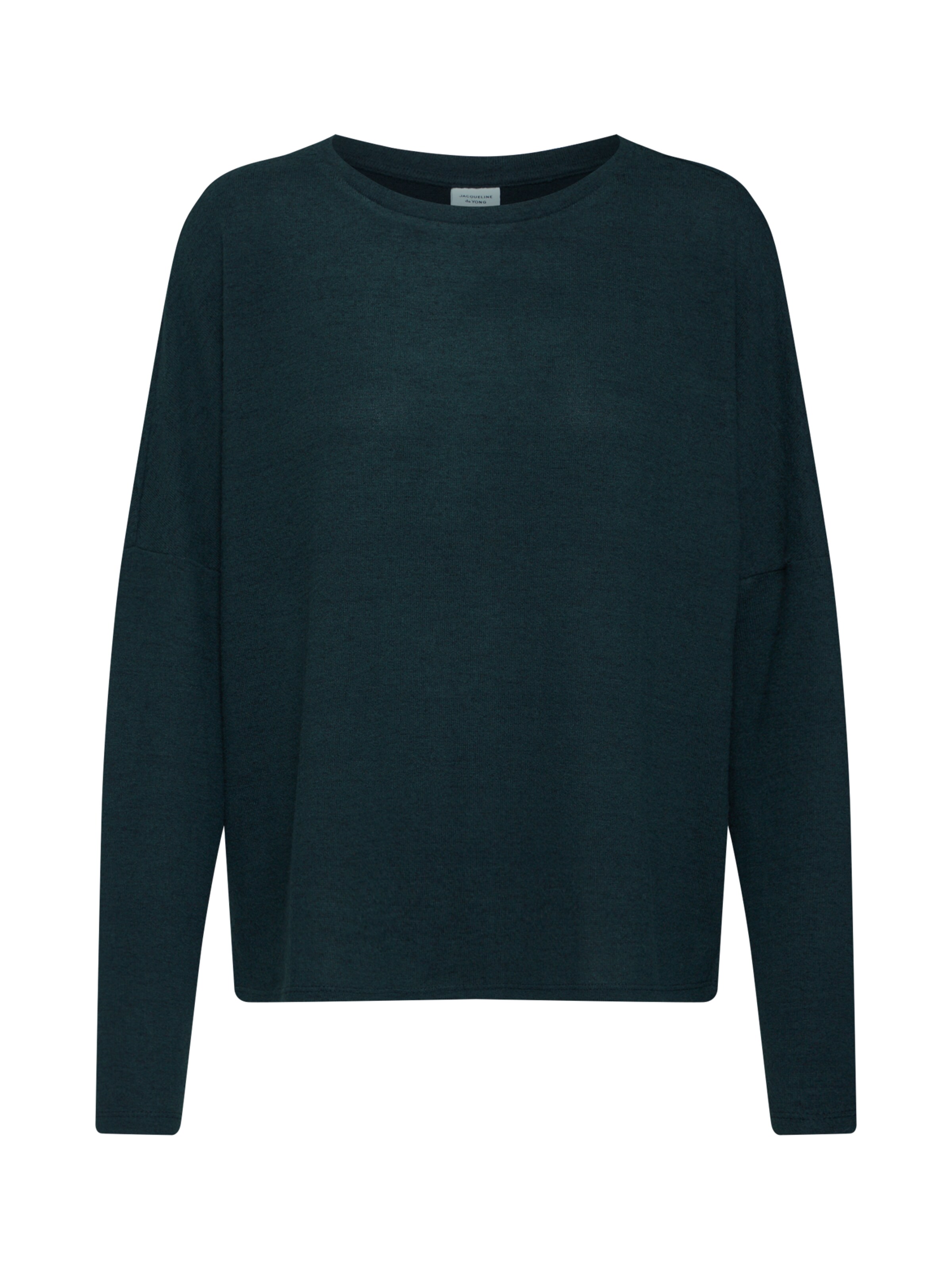 JACQUELINE de YONG - Oversized shirt 'ASTA TREATS' in de kleur Donkergroen