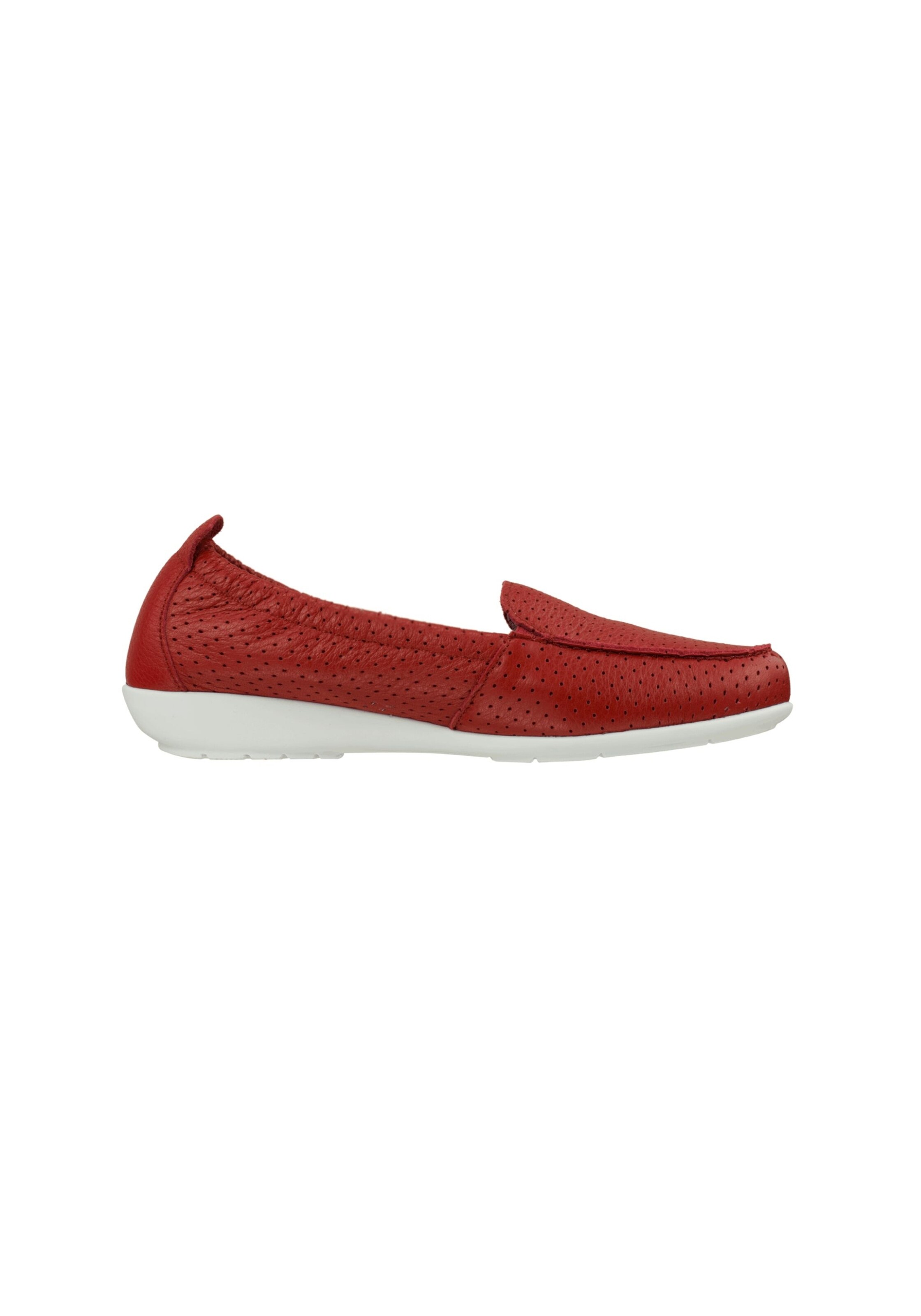 Natural Feet Ballerina 'Adela' in Red