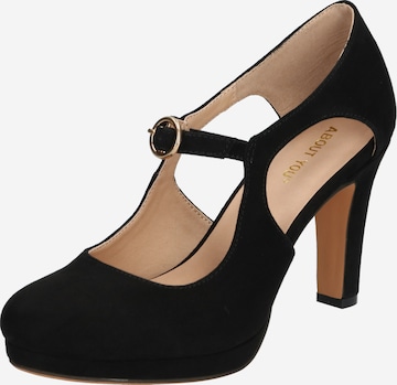 Pumps 'Ilaria Shoe' de la ABOUT YOU pe negru: față