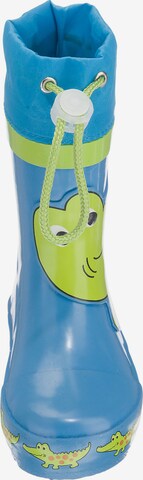 PLAYSHOES Gummistiefel 'Krokodil' in Blau