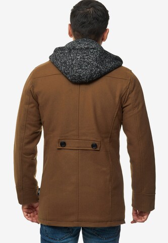 INDICODE JEANS Tussenjas 'Cliff Jacke' in Bruin