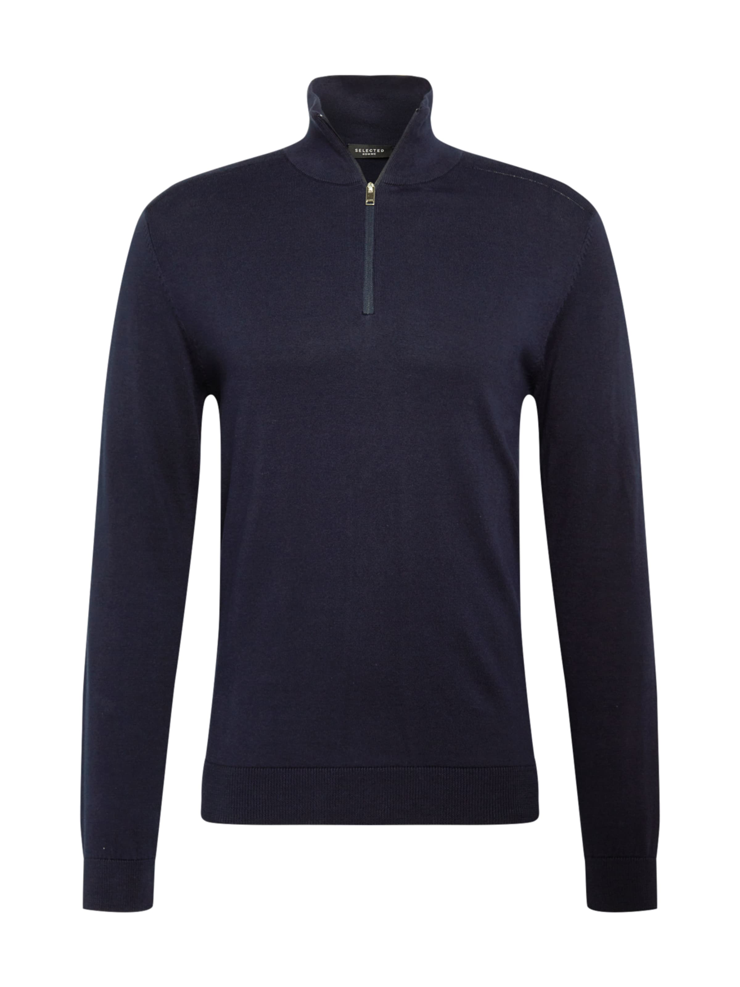 SELECTED Sweater 'Berg' in Blue: front