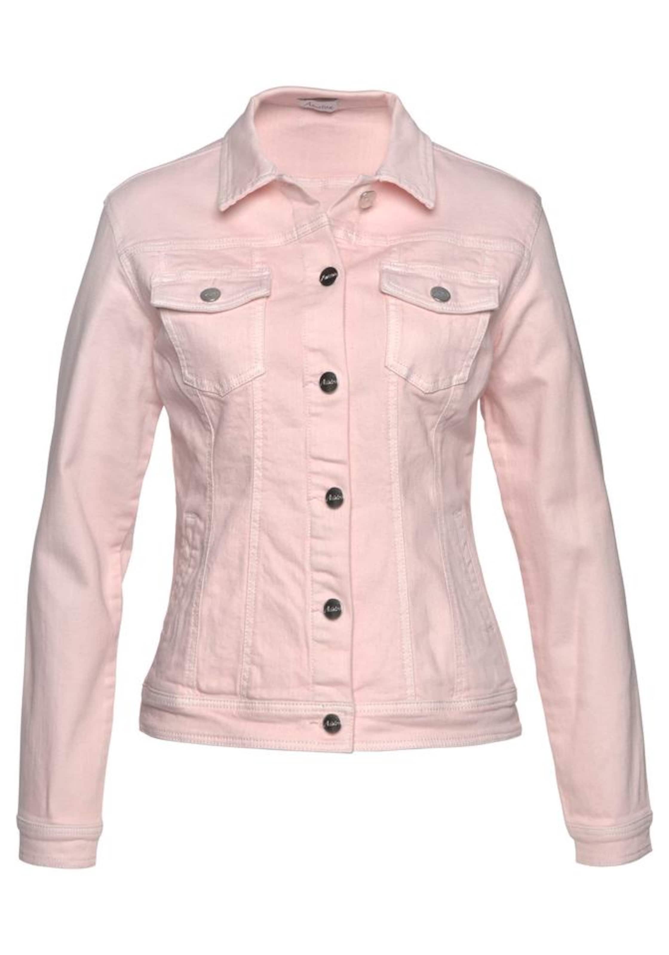 Aniston CASUAL Between-Season Jacket in Pink: front