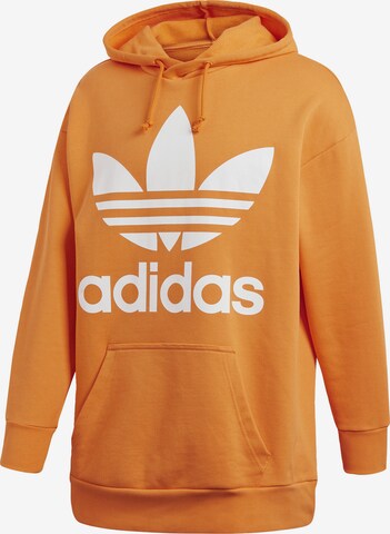 ADIDAS ORIGINALS Sweatshirt 'Trefoil' in Orange: predná strana