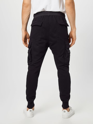 Urban Classics Tapered Cargobroek in Zwart