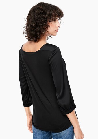 s.Oliver Bluse in Schwarz