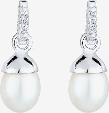 Elli DIAMONDS Earrings in White: front