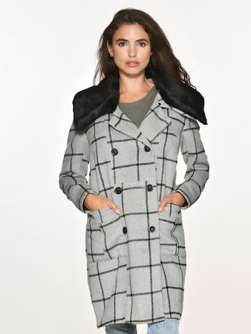 Maze Between-Seasons Coat 'Puente ' in Grey: front