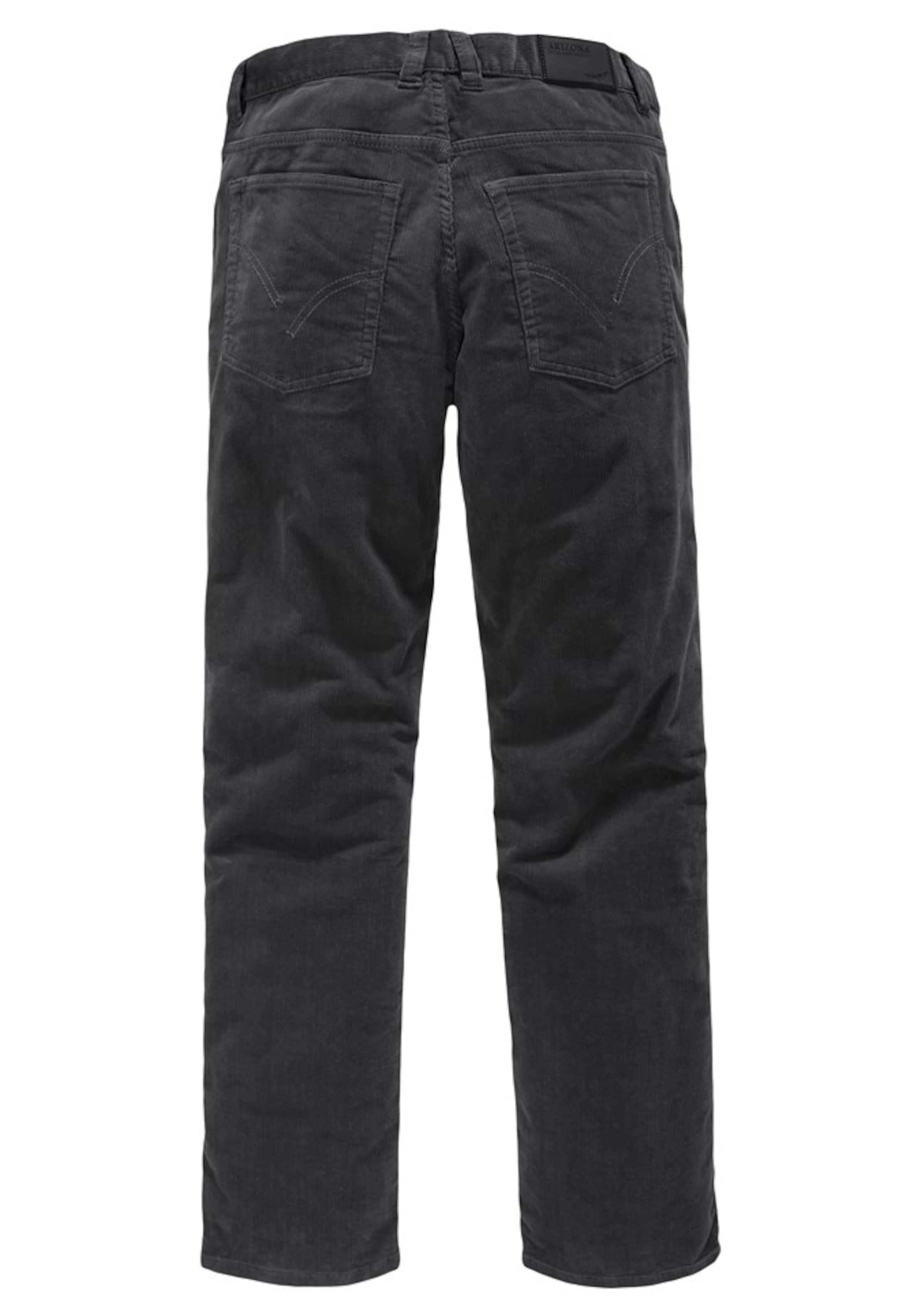 ARIZONA Regular Cordhose »Max« in Grau