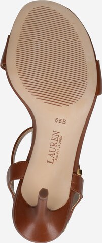 Lauren Ralph Lauren Sandale 'Gwen' in Braun