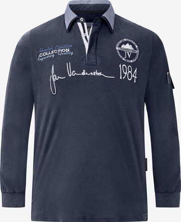 Jan Vanderstorm Sweatshirt in Blauw: voorkant