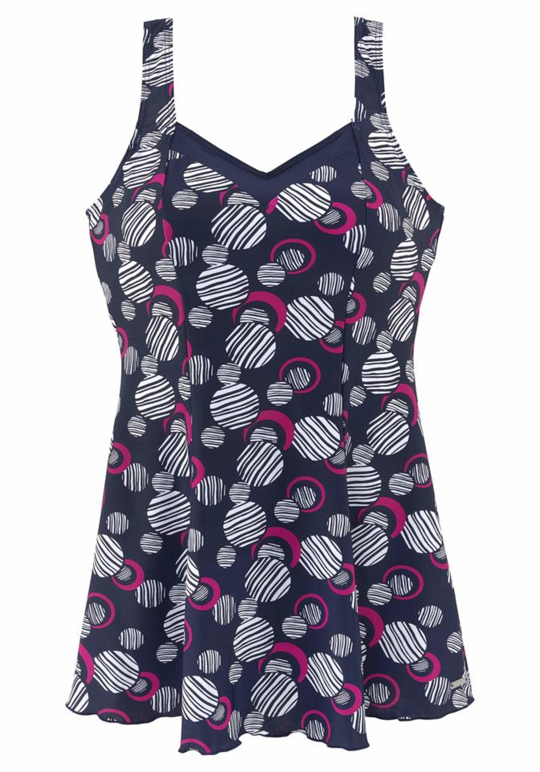 LASCANA Bustier Badeanzug-Kleid in Blau