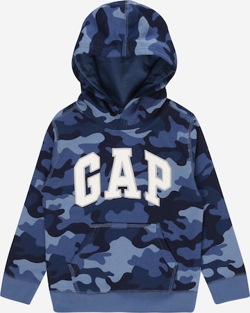 GAP Sweatshirt 'V-TB' in Blue: front