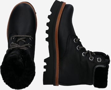 PANAMA JACK Lace-Up Ankle Boots 'Munster' in Black
