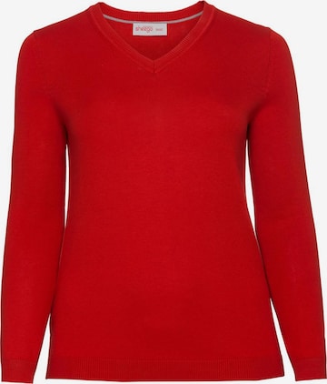 Pull-over SHEEGO en rouge : devant