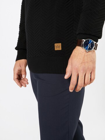 Regular fit Pullover 'CARLO' di Kronstadt in nero