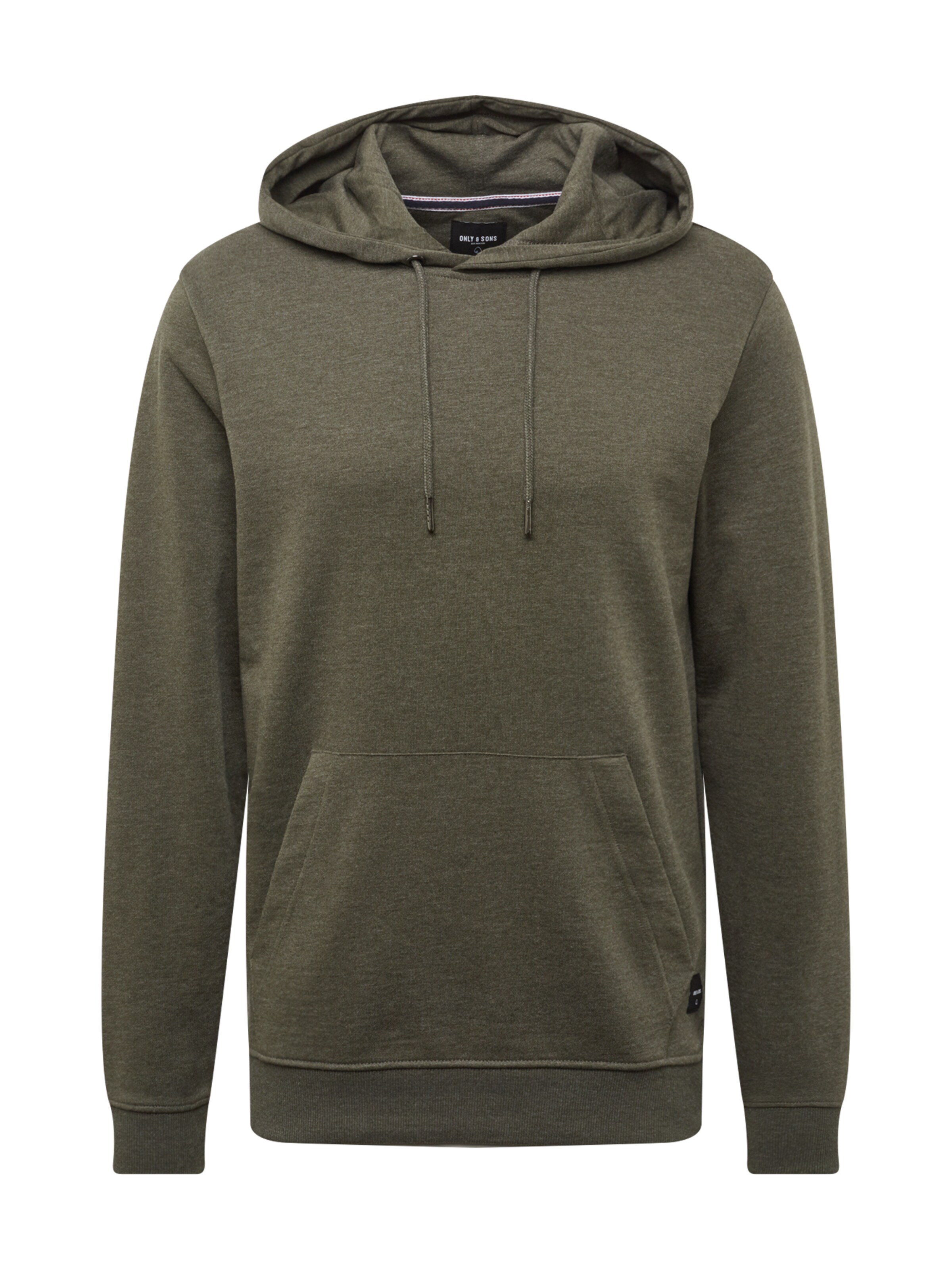 Only & Sons - Sweatshirt 'Winston' in de kleur Donkergroen