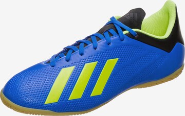 ADIDAS PERFORMANCE Fußballschuh 'X 18.4' in Blau: predná strana