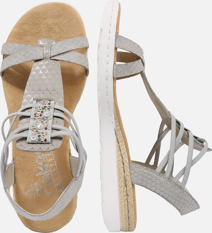 Rieker Sandale für Damen in grau | P&P Shoes Rieker Sandale für Damen in grau | P&P Shoes