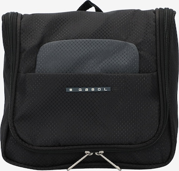 Gabol Toiletry Bag in Black: front