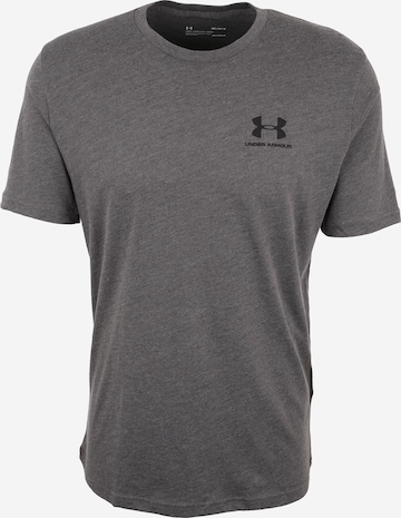 UNDER ARMOUR Funktionsshirt in Grau: predná strana