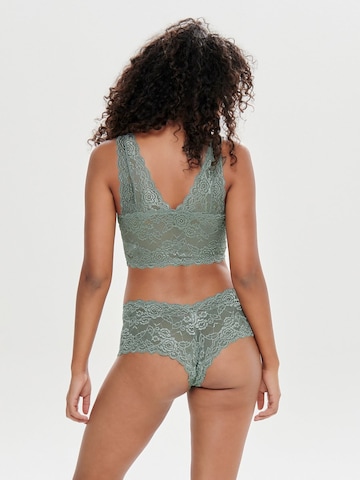 ONLY Bralette Bra 'Chloe' in Green