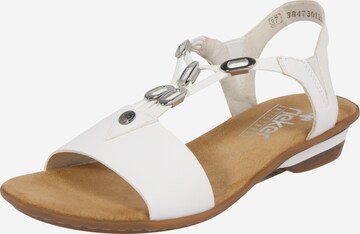 Rieker Sandals in White: front