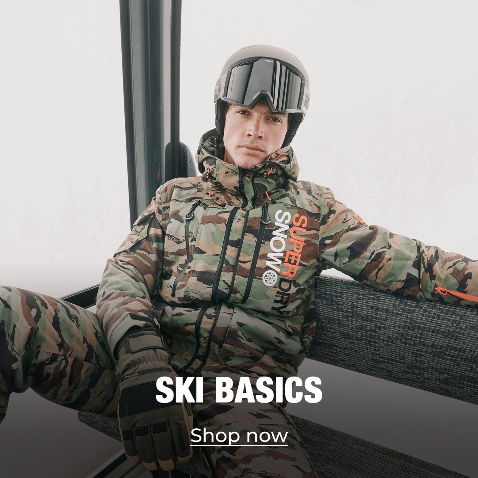 Clothing, equipment, accessories & more Your ski & snowboard essentials